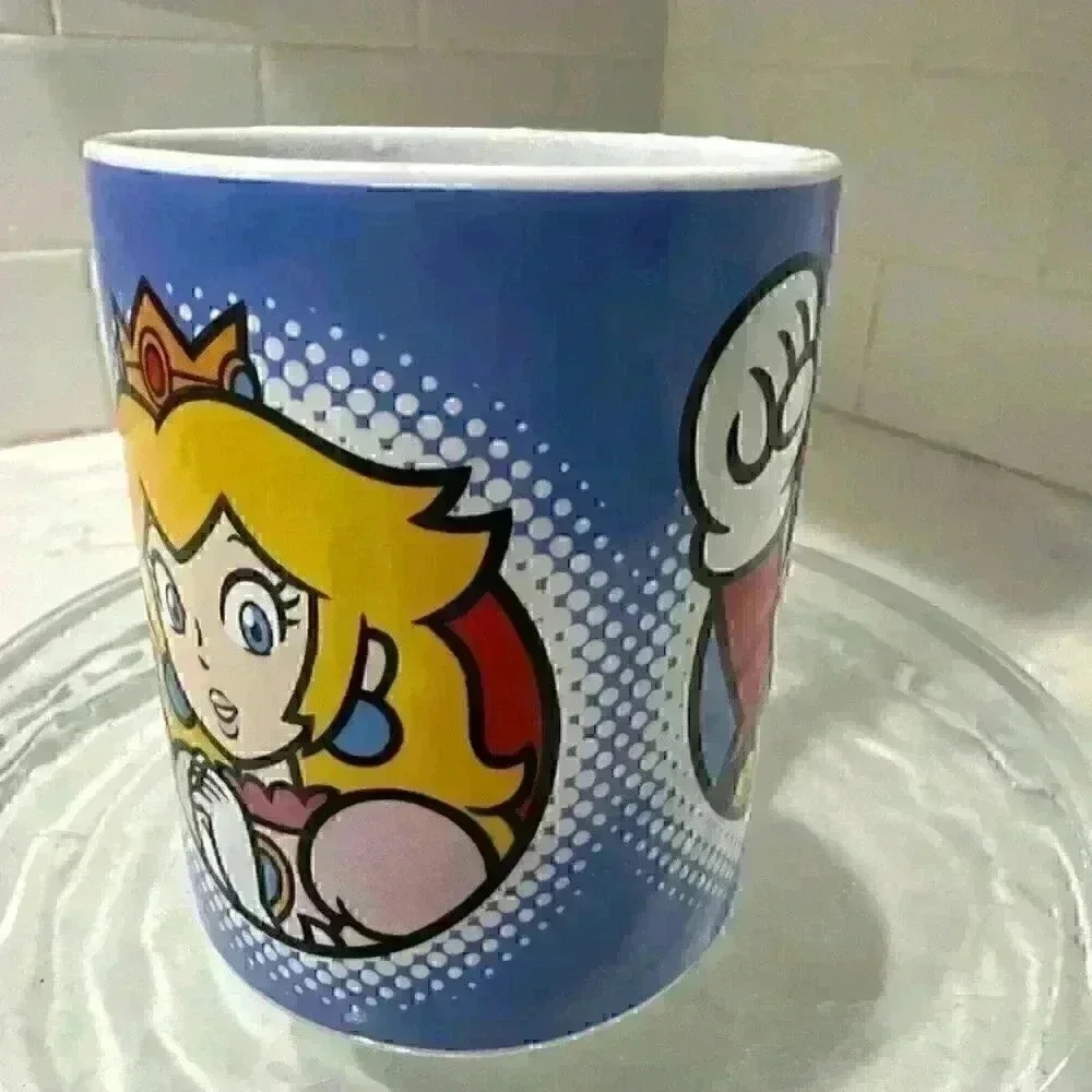 Super Mario Bros Coffee Mug Frankford Candy 2022 Luigi Princess Peach Nintendo - Picture 5 of 8